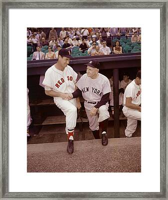 Framed Photo File Ted Williams Boston Red Sox ProQuotes Photo Size: 12 x 15 